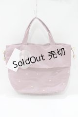 m petit by misako / AMシシュウキンチャクトート  ピンク H-25-05-13-045-LO-BG-NS-ZH