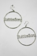 Bubbles / ロゴサークルピアス  シルバー H-25-05-13-048-CA-AC-NS-ZH