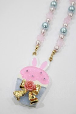 画像1: Angelic Pretty / Bunnyカップケーキネックレス  サックス H-25-05-13-049-AP-AC-NS-ZH