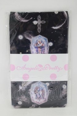 画像1: Angelic Pretty / Cecilia Crossオーバーニー  ブラック H-25-05-13-050-AP-ZA-NS-ZH