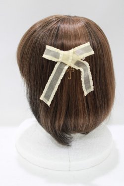 画像2: Angelic Pretty / クロスチャームクリップ  アイボリー H-25-05-13-055-AP-AC-NS-ZH