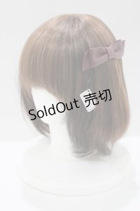 Ank Rouge / リボンバレッタ  ボルドー H-25-05-13-056-CA-AC-NS-ZH