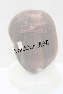 画像2: Ank Rouge / リボンバレッタ  ボルドー H-25-05-13-056-CA-AC-NS-ZH