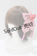 metamorphose / まどろみの浪漫リボンバレッタ  ピンク H-25-05-13-060-ME-AC-NS-ZH