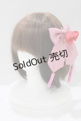 metamorphose / まどろみの浪漫リボンバレッタ  ピンク H-25-05-13-060-ME-AC-NS-ZH