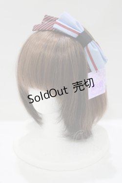 画像1: Angelic Pretty / クラシックスクールカチューシャ  ブラック H-25-05-13-065-AP-AC-NS-ZH