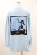 画像2: NieR Clothing / BACK PRINT CUTSEW  ブルー H-25-05-13-1048-PU-TO-KB-ZH (2)