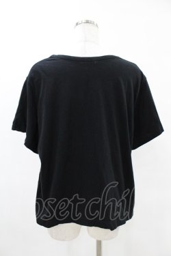 画像2: Candy Stripper / PEPEフェイスTシャツ  黒 H-25-05-13-1049-PU-TO-KB-ZH