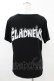 画像2: GLAD NEWS / バックプリントTシャツ  黒 H-25-05-13-1051-GL-TO-KB-ZH (2)
