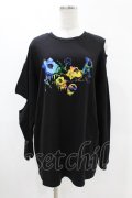 NieR Clothing / アシメカット長袖カットソー  黒 H-25-05-13-1052-PU-TO-KB-ZH