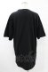 画像2: NieR Clothing / プリント半袖CUTSEW XL 黒 H-25-05-13-1056-PU-TO-KB-ZH (2)