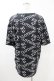 画像2: NieR Clothing / プリント半袖CUTSEW  黒 H-25-05-13-1058-PU-TO-KB-ZH (2)