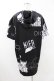 画像2: NieR Clothing / 半袖ZIPパーカー  黒 H-25-05-13-1063-PU-TO-KB-ZH (2)
