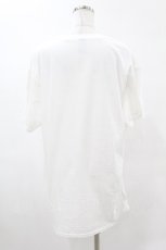 画像2: NieR CLOTHING / プリントCOTTON CUTSEW  白 H-25-08-17-024-PU-TO-KB-ZT495 (2)