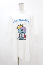 画像1: NieR CLOTHING / プリント半袖CUTSEW XL 白 H-25-08-17-019-PU-TO-KB-ZT494 (1)