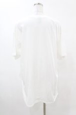 画像2: NieR CLOTHING / プリント半袖CUTSEW XL 白 H-25-08-17-019-PU-TO-KB-ZT494 (2)