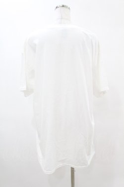 画像2: NieR Clothing / プリント半袖CUTSEW XL 白 H-25-05-13-1010-PU-TO-KB-ZH