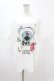 画像1: NieR Clothing / プリントCOTTON CUTSEW  白 H-25-05-13-1011-PU-TO-KB-ZH (1)