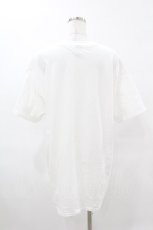 画像2: NieR CLOTHING / プリント半袖CUTSEW XL 白 H-25-08-17-018-PU-TO-KB-ZT494 (2)