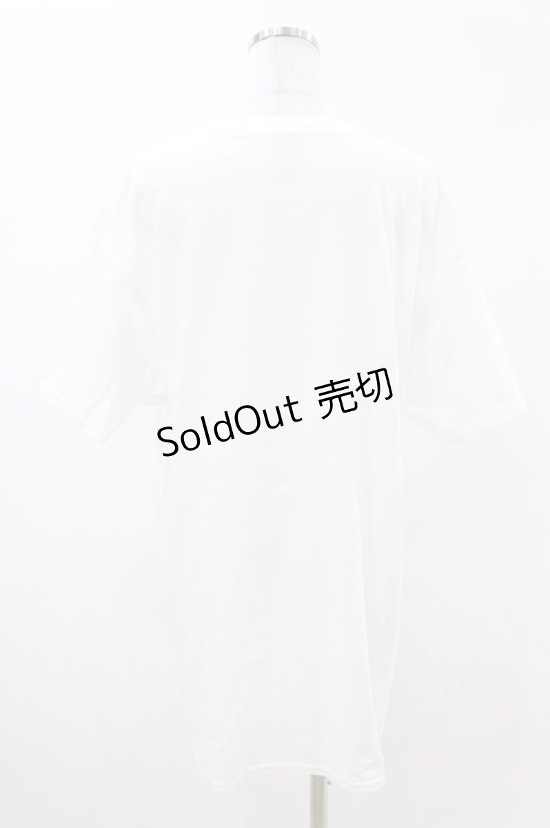 画像2: NieR CLOTHING / プリント半袖CUTSEW XL 白 H-25-08-17-021-PU-TO-KB-ZT495 (2)