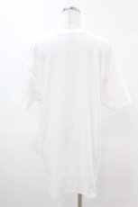 画像2: NieR CLOTHING / プリント半袖CUTSEW XL 白 H-25-08-17-021-PU-TO-KB-ZT495 (2)