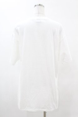 画像2: NieR Clothing / プリントCOTTON CUTSEW XL 白 H-25-05-13-1014-PU-TO-KB-ZH