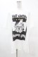 画像1: NieR Clothing / プリント半袖CUTSEW XL 白 H-25-05-13-1016-PU-TO-KB-ZH (1)