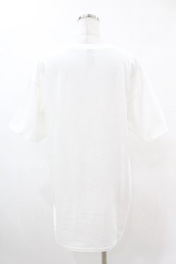 画像2: NieR Clothing / プリント半袖CUTSEW XL 白 H-25-05-13-1016-PU-TO-KB-ZH