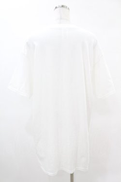 画像2: NieR Clothing / プリント半袖CUTSEW XL 白 H-25-05-13-1017-PU-TO-KB-ZH