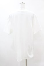 画像2: NieR CLOTHING / プリント半袖CUTSEW XL 白 H-25-08-17-016-PU-TO-KB-ZT494 (2)