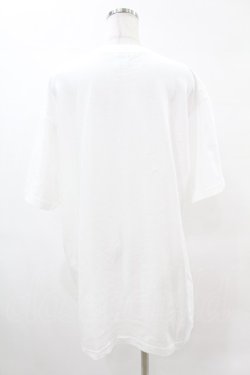 画像2: NieR Clothing / プリントCOTTON CUTSEW XL 白 H-25-05-13-1019-PU-TO-KB-ZH