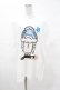 画像1: NieR Clothing / プリント半袖CUTSEW  白 H-25-05-13-1020-PU-TO-KB-ZH (1)