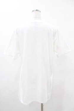 画像2: NieR Clothing / プリント半袖CUTSEW XL 白 H-25-05-13-1022-PU-TO-KB-ZH
