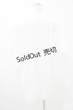 画像2: NieR Clothing / プリント半袖CUTSEW XL 白 H-25-05-13-1025-PU-TO-KB-ZH