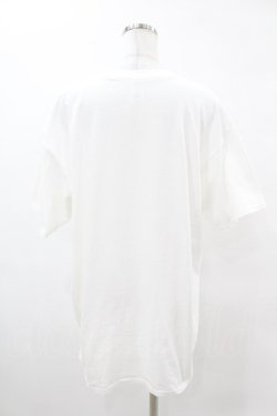 画像2: NieR Clothing / プリントCOTTON CUTSEW  白 H-25-05-13-1027-PU-TO-KB-ZH