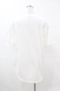 画像2: NieR Clothing / プリントCOTTON CUTSEW  白 H-25-05-13-1031-PU-TO-KB-ZH