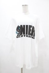 NieR Clothing / プリント半袖CUTSEW XL 白 H-25-05-13-1032-PU-TO-KB-ZH