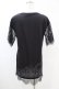 画像2: HELL CAT PUNKS / レーススリーブTシャツワンピース Ｆ 黒 H-25-05-13-1003-PU-OP-KB-ZH (2)