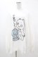 画像1: NieR Clothing / プリントSWEAT  2XL 白 H-25-05-13-1036-PU-TO-KB-ZH (1)