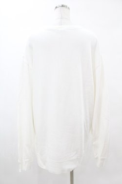 画像2: NieR Clothing / プリントSWEAT  2XL 白 H-25-05-13-1036-PU-TO-KB-ZH