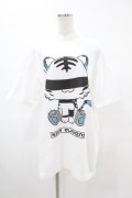 NieR Clothing / プリント半袖CUTSEW XL 白 H-25-05-13-1037-PU-TO-KB-ZH