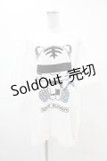 NieR Clothing / プリント半袖CUTSEW XL 白 H-25-05-13-1037-PU-TO-KB-ZH