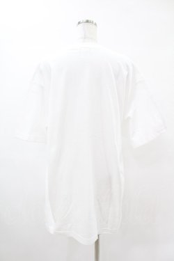画像2: NieR Clothing / プリント半袖CUTSEW XL 白 H-25-05-13-1037-PU-TO-KB-ZH