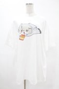 NieR Clothing / プリントTシャツ XL 白 H-25-05-13-1042-PU-TO-KB-ZH