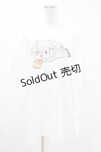 NieR Clothing / プリントTシャツ XL 白 H-25-05-13-1042-PU-TO-KB-ZH