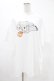 画像1: NieR Clothing / プリントTシャツ XL 白 H-25-05-13-1042-PU-TO-KB-ZH (1)