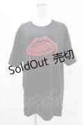 NieR Clothing / プリント半袖CUTSEW XL 黒 H-25-05-13-1004-PU-TO-KB-ZH