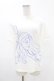 画像1: MALKOMALKA / プリントTシャツ  白 H-25-05-13-1043-PU-TO-KB-ZH (1)