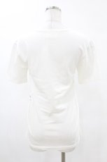 画像2: MALKOMALKA / プリントTシャツ  白 H-25-08-17-027-PU-TO-KB-ZT001 (2)