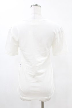画像2: MALKOMALKA / プリントTシャツ  白 H-25-05-13-1043-PU-TO-KB-ZH